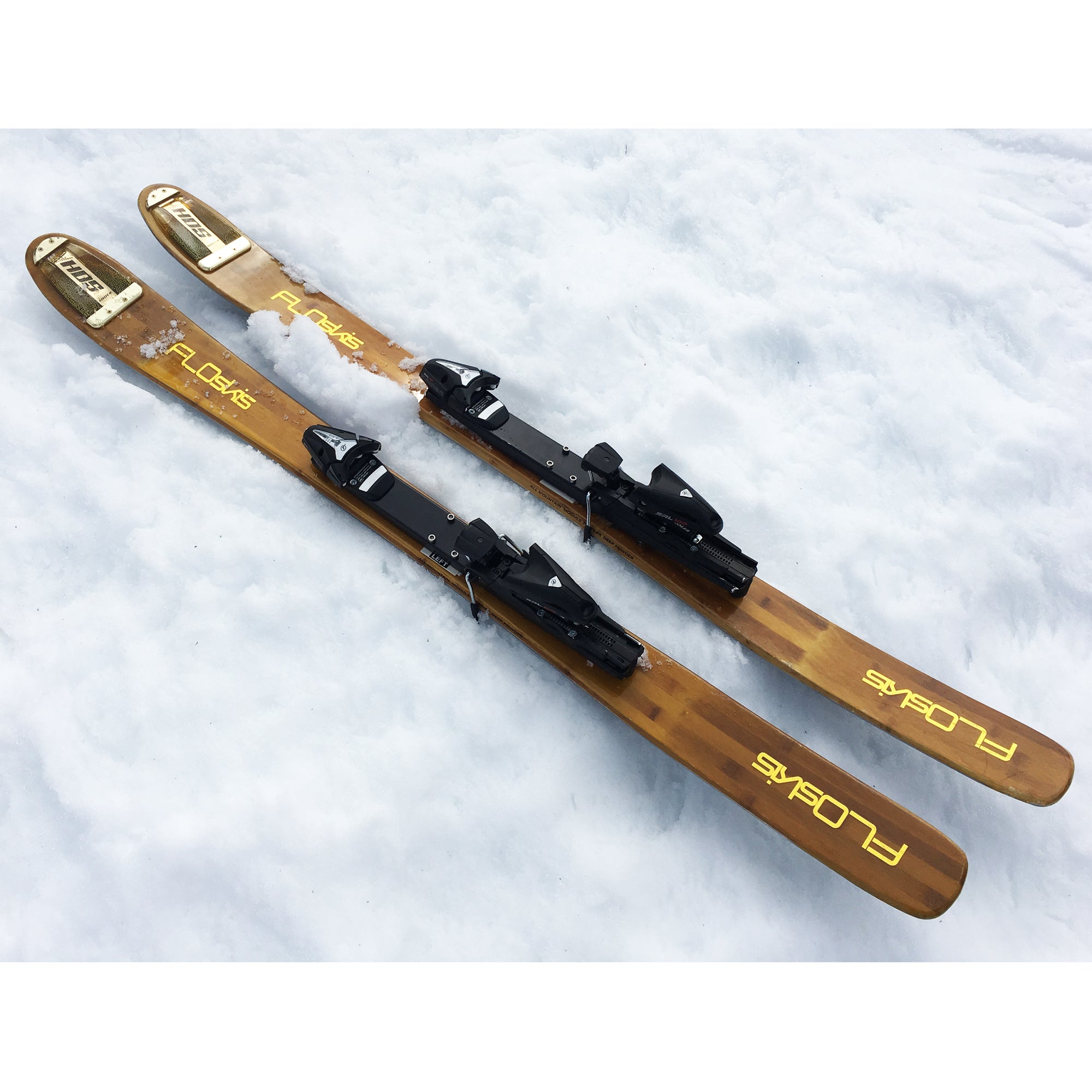 Solid Bamboo Skis